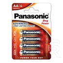 Panasonic pro power tartós elem (aa, lr6ppg, 1.5v, alkáli) 4db / csomag