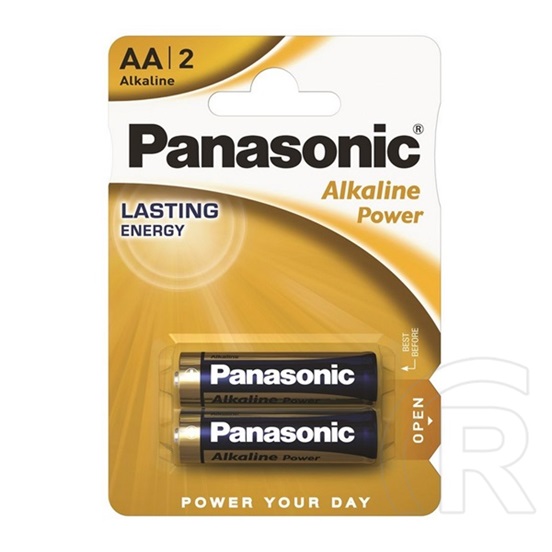 Panasonic tartós elem (aa, lr6apb, 1.5v, alkáli) 2db /csomag