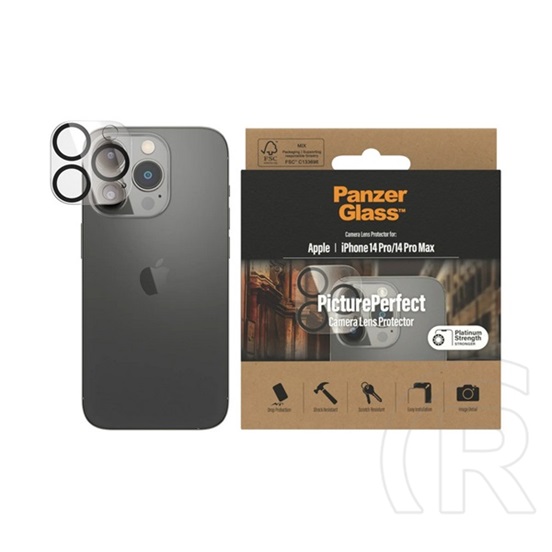 Panzerglass Apple iPhone 14 Pro Max  pictureperfect kameravédő üveg (9h) átlátszó