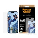 Panzerglass Apple iPhone 16 Pro classic fit easyaligner képernyővédő üveg (oleofób réteg + segédkeret) átlátszó