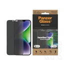 Panzerglass Apple iPhone 16 Pro privacy ultra-wide fit képernyővédő üveg (3d, betekintés védelem + segédkeret) fekete