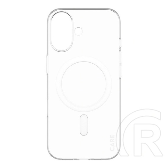 Panzerglass Apple iPhone 17 care sl1m szilikon telefonvédő (ultravékony, újrahasznosított anyag, magsafe) átlátszó