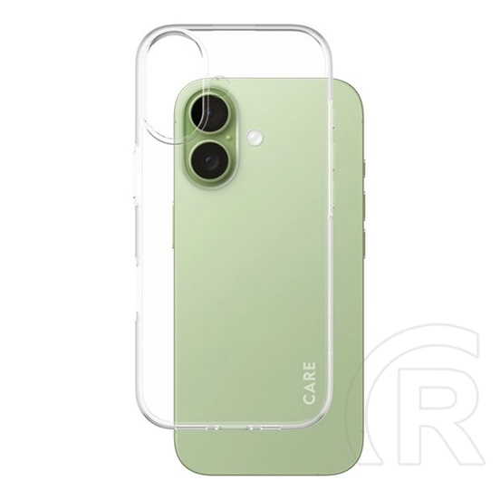 Panzerglass Apple iPhone 17 care slim x-ray szilikon telefonvédő (ütésállóság, ultravékony, kameravédő) átlátszó