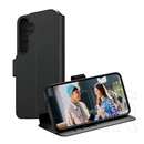 Panzerglass Samsung A57 5G care wallet tok álló, bőr hatású (flip, oldalra nyíló, asztali tartó, kameravédő) fekete