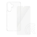 Panzerglass Samsung Galaxy A56 5G (SM-A566) care fashion 2in1 szilikon védő (ütésálló, légpárnás keret +  üveg) átlátszó