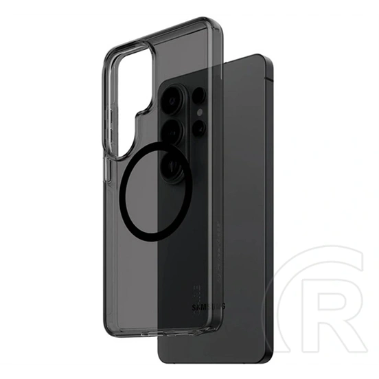 Panzerglass Samsung S26 Ultra smokey case szilikon telefonvédő (ütésállóság, kameravédő, mágneses) fekete