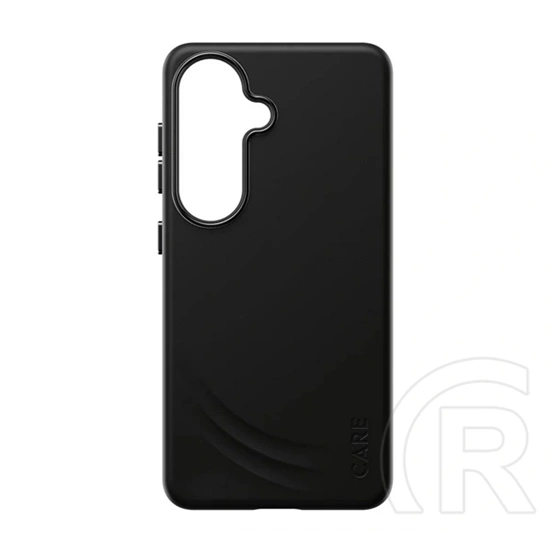 Panzerglass Samsung S26 flow szilikon védő (ütésálló, mikrofiber karcolásmentesítő belső, kameravédő, wireless) fekete