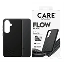 Panzerglass Samsung S26 flow szilikon védő (ütésálló, mikrofiber karcolásmentesítő belső, kameravédő, wireless) fekete