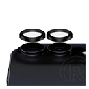 Panzerglass iPhone Duo hoops ceramic kameravédő üveg (9h + segédkeret) fekete