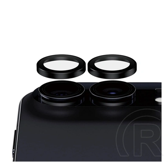 Panzerglass iPhone Duo hoops ceramic kameravédő üveg (9h + segédkeret) fekete