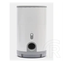 Petoneer Nutri Mini okos állateledel adagoló (2,6 l, 5V/1A USB-C, időzítő, mobil vezérlés, vészellátás elemmel, fehér)