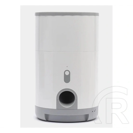 Petoneer Nutri Mini okos állateledel adagoló (2,6 l, 5V/1A USB-C, időzítő, mobil vezérlés, vészellátás elemmel, fehér)