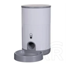 Petoneer Nutri Mini okos állateledel adagoló (2,6 l, 5V/1A USB-C, időzítő, mobil vezérlés, vészellátás elemmel, fehér)