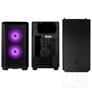 Phanteks Eclipse P200 Air (mini-ITX, ablakos, fekete)