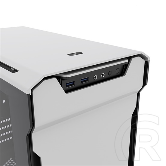 Phanteks Enthoo Evolv TG (mini torony, mikro-ATX, ablakos, galaxisezüst)