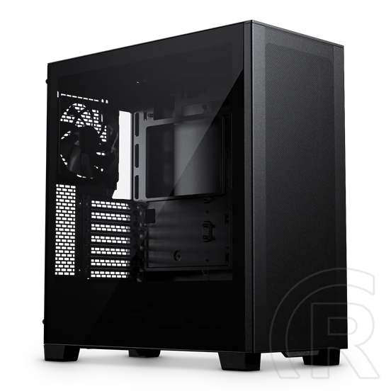 Phanteks XT Pro edzett üveg, fekete (EATX, ablakos, fekete)