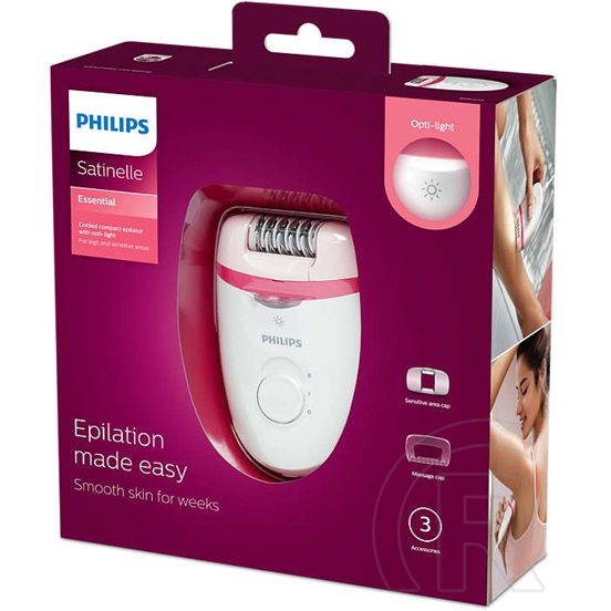 Philips BRE255 Satinelle Essential vezetékes kompakt epilátor