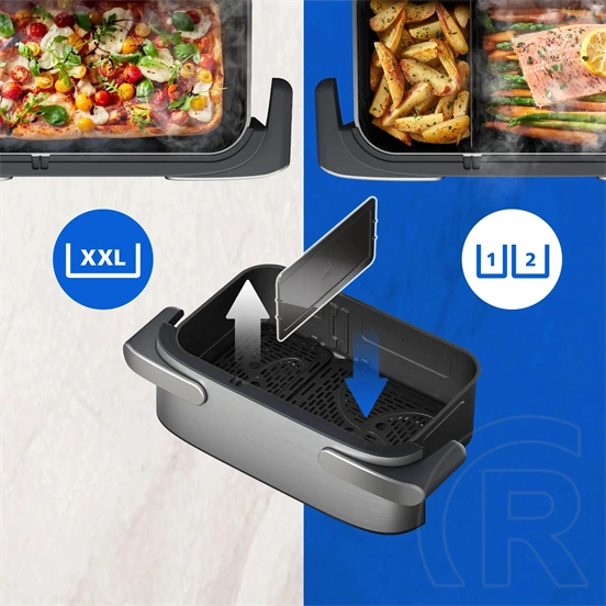 Philips SteamFry+ MAX 9.5L forró levegős sütő