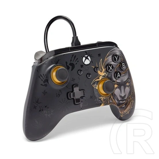 PowerA Advantage Xbox Series X/S vezetékes kontroller (USB-C, 3 m kábel, kompatibilis: Xbox Series X/S, Xbox One, Window