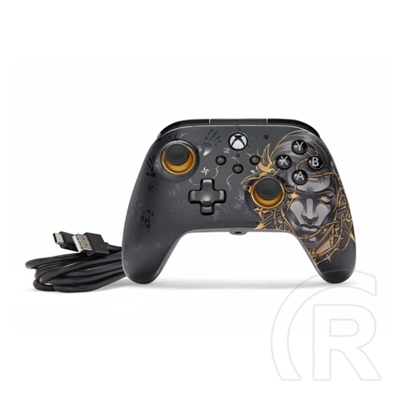 PowerA Advantage Xbox Series X/S vezetékes kontroller (USB-C, 3 m kábel, kompatibilis: Xbox Series X/S, Xbox One, Window