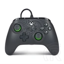 PowerA Advantage vezetékes Xbox Series X/S kontroller (USB-C, 3 m kábel, programozható gombok, zöld)