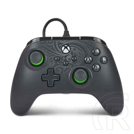 PowerA Advantage vezetékes Xbox Series X/S kontroller (USB-C, 3 m kábel, programozható gombok, zöld)