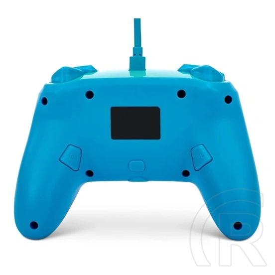 PowerA Enhanced Nintendo Switch kontroller (vezetékes, 3 m USB kábel, 3,5 mm jack, két újrakiosztható gomb, Tie Dye Pika