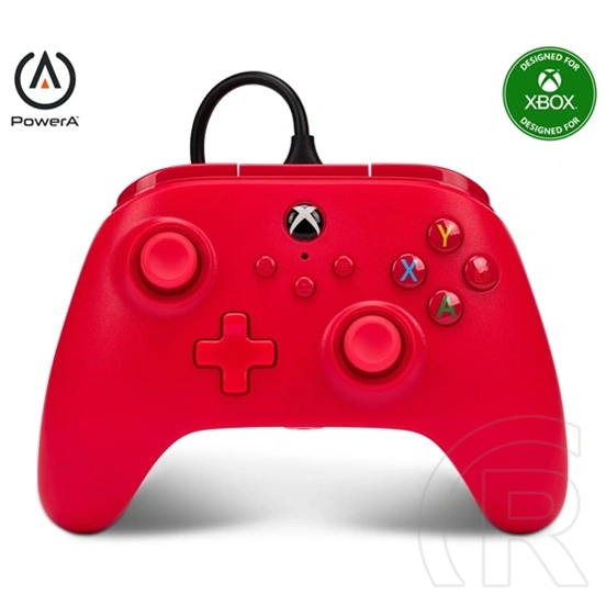 PowerA vezetékes kontroller Xbox Series X/S/One (USB-C, leválasztható 2,5 m kábel, 3,5 mm jack, kompatibilis: Xbox Serie