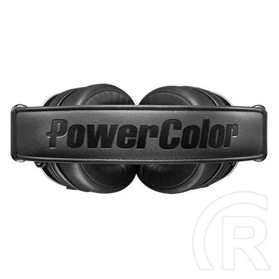 PowerColor Alphyn AH10 vezeték nélküli fejhallgató sztereo (2,4 GHz vevő, mikrofon, DTS, virtuális 7.1, 3,5 mm jack, 50