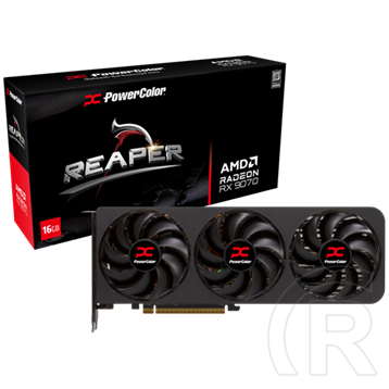 PowerColor RX 9070 Reaper VGA (PCIe 5.0, 16 GB GDDR6, 256 bit, 3xDP+1xHDMI)