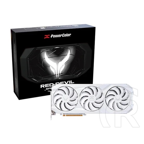 PowerColor RX 9070 XT Red Devil VGA (PCIe 5.0, 16 GB GDDR6, 256 bit, 3xDP+1xHDMI, fehér)