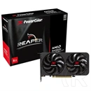 PowerColor Reaper Radeon RX 9060 XT VGA (PCIe 5.0, 8 GB GDDR6, 128 bit, fekete)