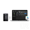 QNAP TR-002 bővítőegység (2xHDD/SSD, USB 3.2 Gen2 Type-C)