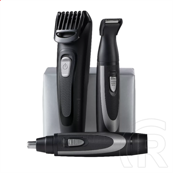 REMINGTON WORKS MB905 szakállvágó készlet, 6 részes, 9 hosszbeáll. (2–18 mm), precíziós trimmer, orr-/fülszőrnyíró, USB