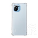 ROAR JELLY ARMOR műanyag telefonvédő ( Xiaomi Mi 11 5G szilikon keret, közepesen ütésálló, légpárnás sarok) átlátszó