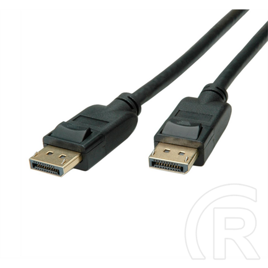 ROLINE Displayport 1.4 kábel 2 m (Displayport dugó / Displayport dugó, fekete)