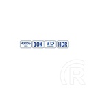 ROLINE HDMI kábel (2 m, Ultra high speed, 10K@30Hz, 5K@120Hz, 4K@240Hz, HDMI 2.1)