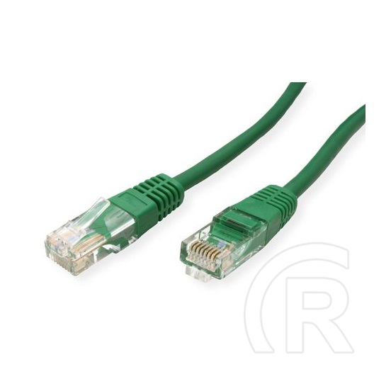 ROLINE UTP CAT5e kábel  (5m, zöld)