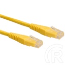 ROLINE UTP CAT6 kábel 0,3 m (sárga)