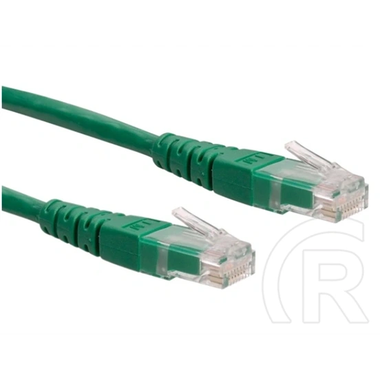 ROLINE UTP CAT6 patch kábel 1 m (zöld)