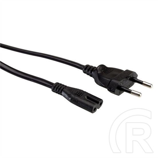 ROLINE tápkábel hálózati (Europlug - C7, 5 m, fekete)