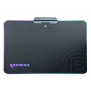 RaidMax Blazepad RGB Gamer egérpad (fekete)