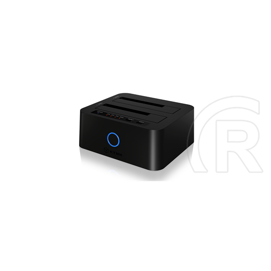 RaidSonic ICY BOX DockingStation (2,5"/3,5", SATA, USB 3.0, fekete)