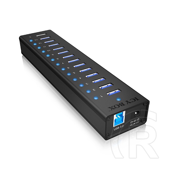 RaidSonic ICY BOX USB 3.0 HUB (13 portos, aktív)