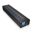 RaidSonic ICY BOX USB 3.0 HUB (13 portos, aktív)