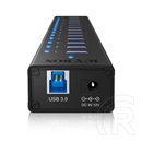 RaidSonic ICY BOX USB 3.0 HUB (13 portos, aktív)