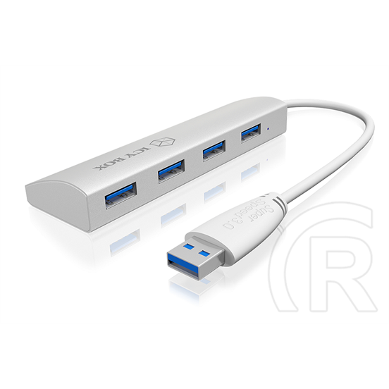 RaidSonic ICY BOX USB 3.0 HUB (4 portos, passzív)