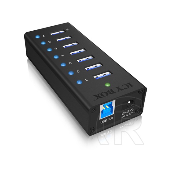 RaidSonic ICY BOX USB 3.0 HUB (7 portos, aktív)