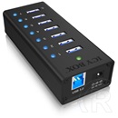 RaidSonic ICY BOX USB 3.0 HUB (7 portos, aktív)