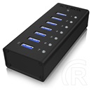 RaidSonic ICY BOX USB 3.0 HUB (7 portos, aktív)